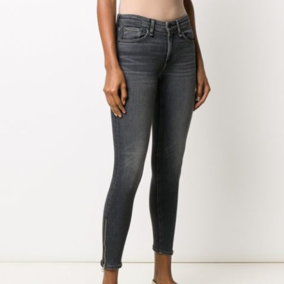 Rag & Bone Denim Cropped Skinny Jeans - Picture 11 of 11